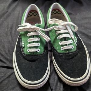 Vans PopCush Men’s Black&Green Men's 9.5 US